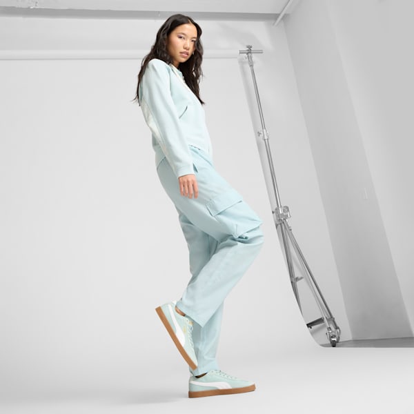 Sneakers PUMA Club II Era Femme, Modern Mint-PUMA White, extralarge